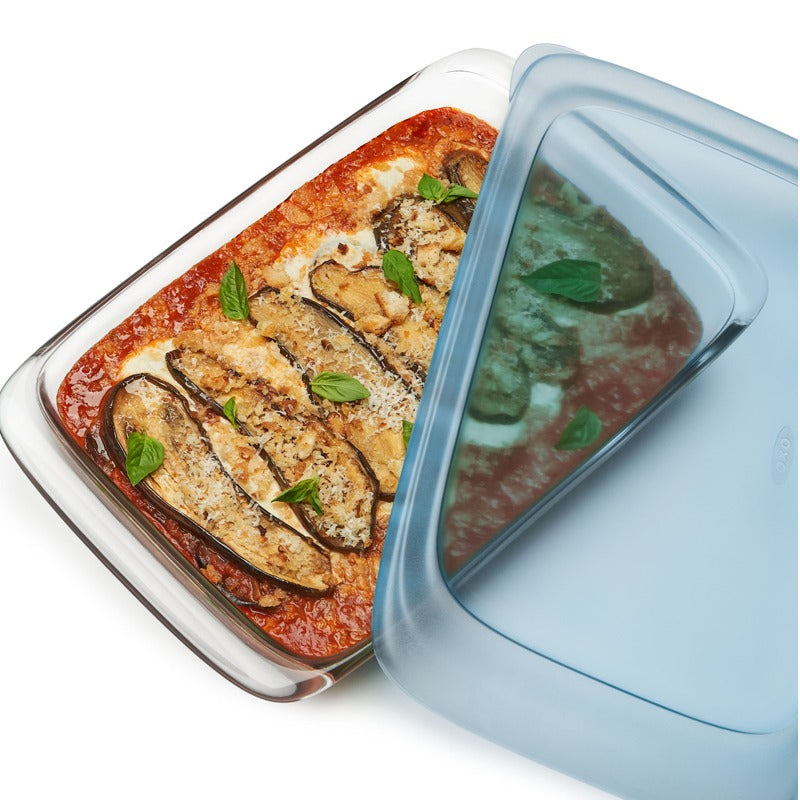 Recipiente de vidrio para hornear con tapa - 3.0 Qt