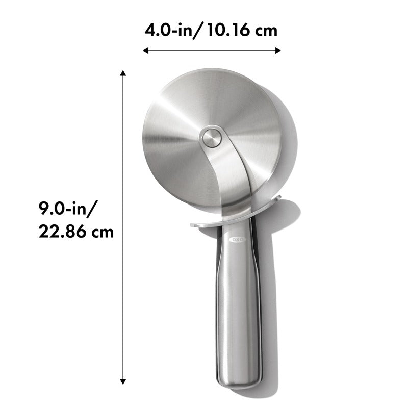 Rueda de pizza de acero de 4"