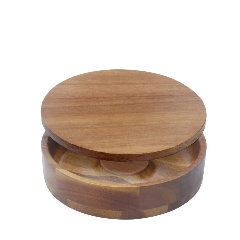 Givreur à cocktail en bois d'acacia avec couvercle hermétique