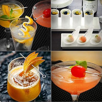 12 pics à cocktails réutilisables