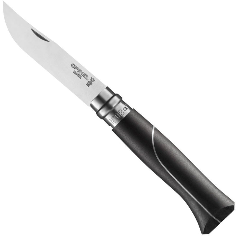 N°08 Ebony Ellipse Folding Knife