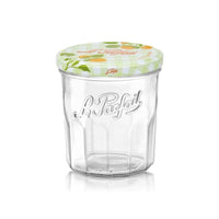 Le Parfait Glass Jar with Decorative Metal Lid 13oz / 234ml