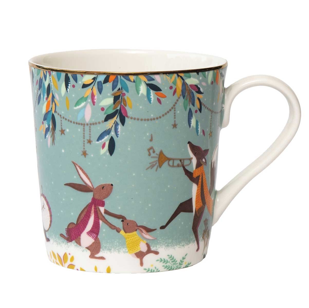Sara Miller Woodland Tales Merry Band Mug