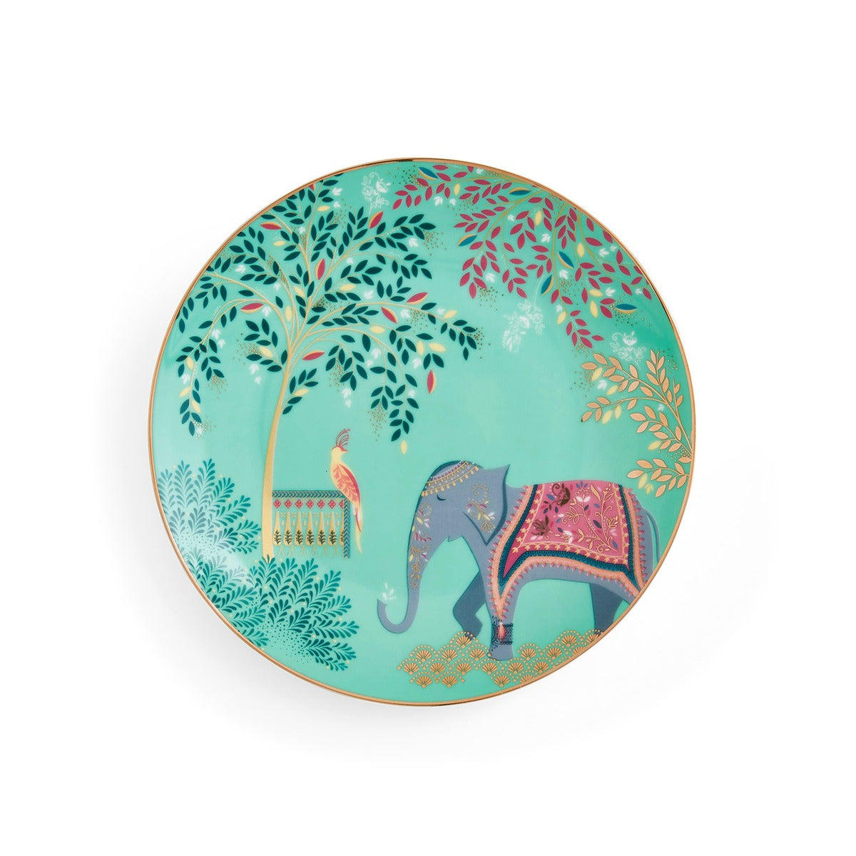 Sara Miller India Set of 4 Cake Plates