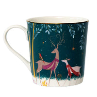 Sara Miller Woodland Tales Deer & Robin Mug