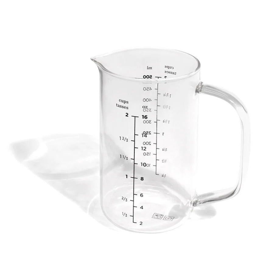 Glass measuring cup 500ml