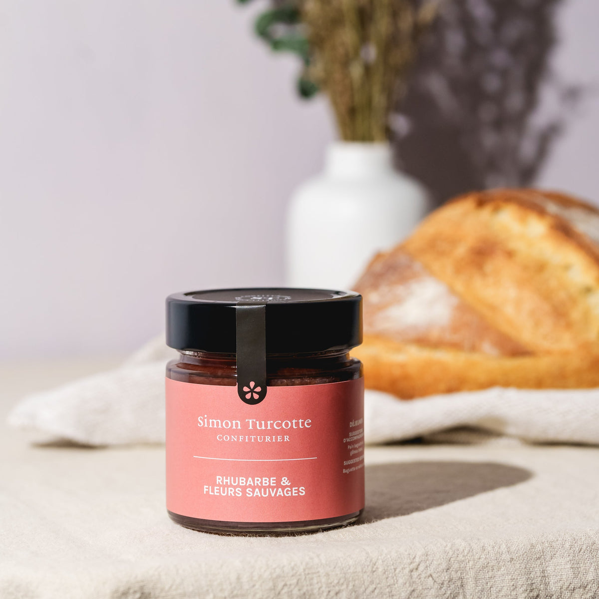 Rhubarb and Wildflower Jam 212ml
