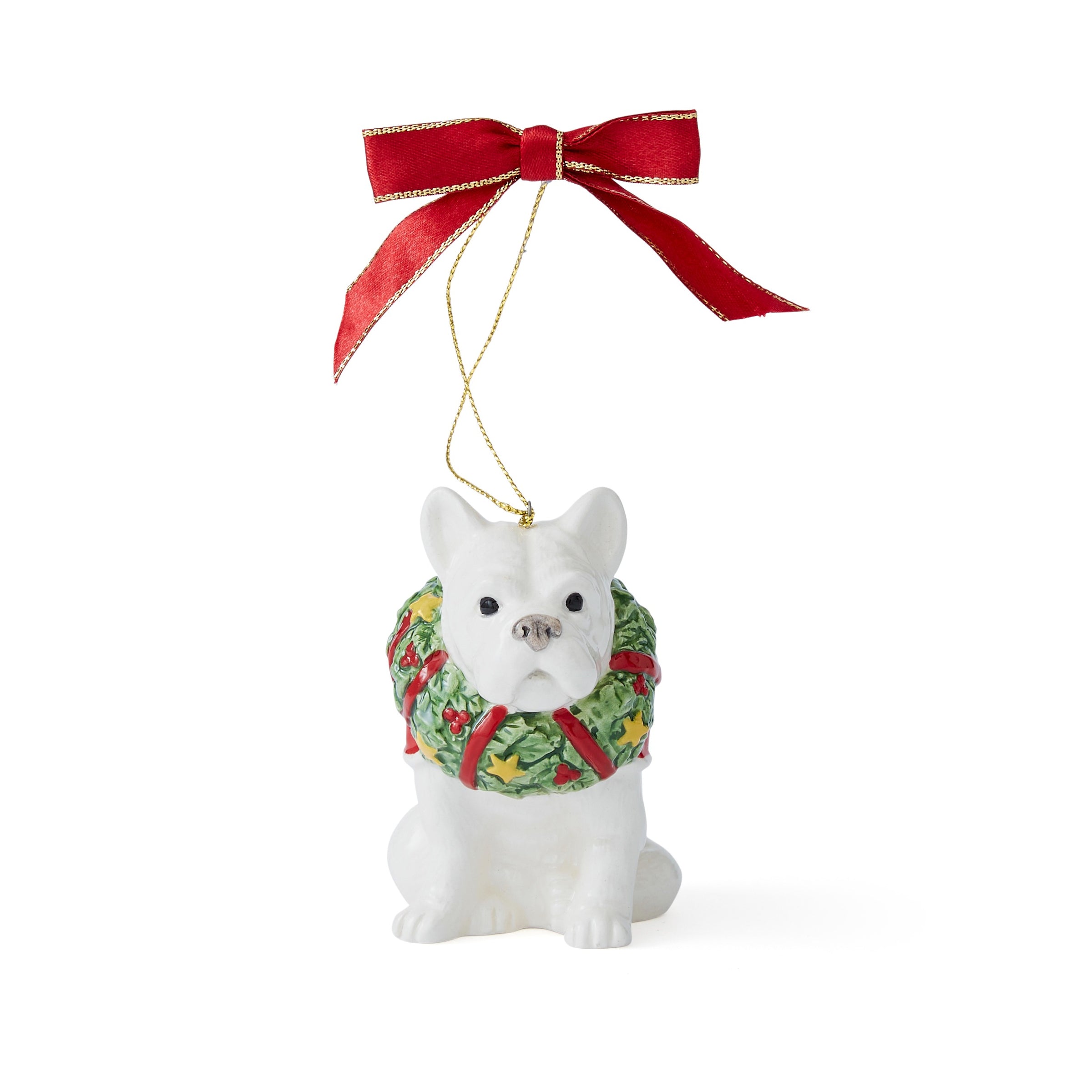 Christmas Tree French Bulldog Ornament