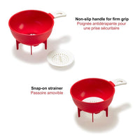 Entonnoir et passoire à conserves