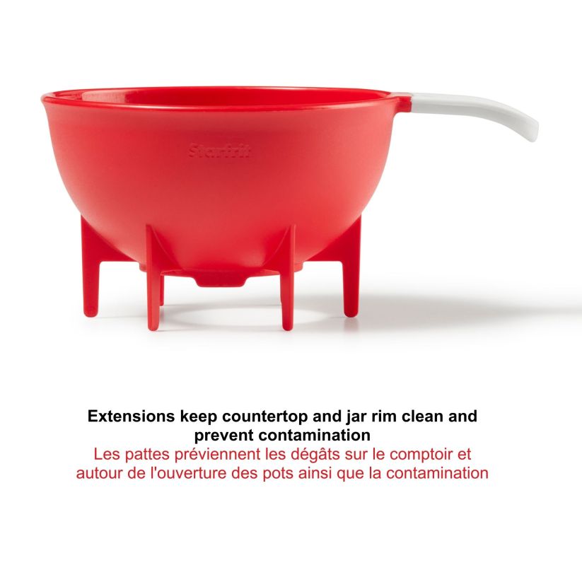 Entonnoir et passoire à conserves