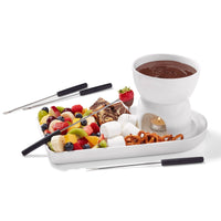 Juego de fondue de chocolate