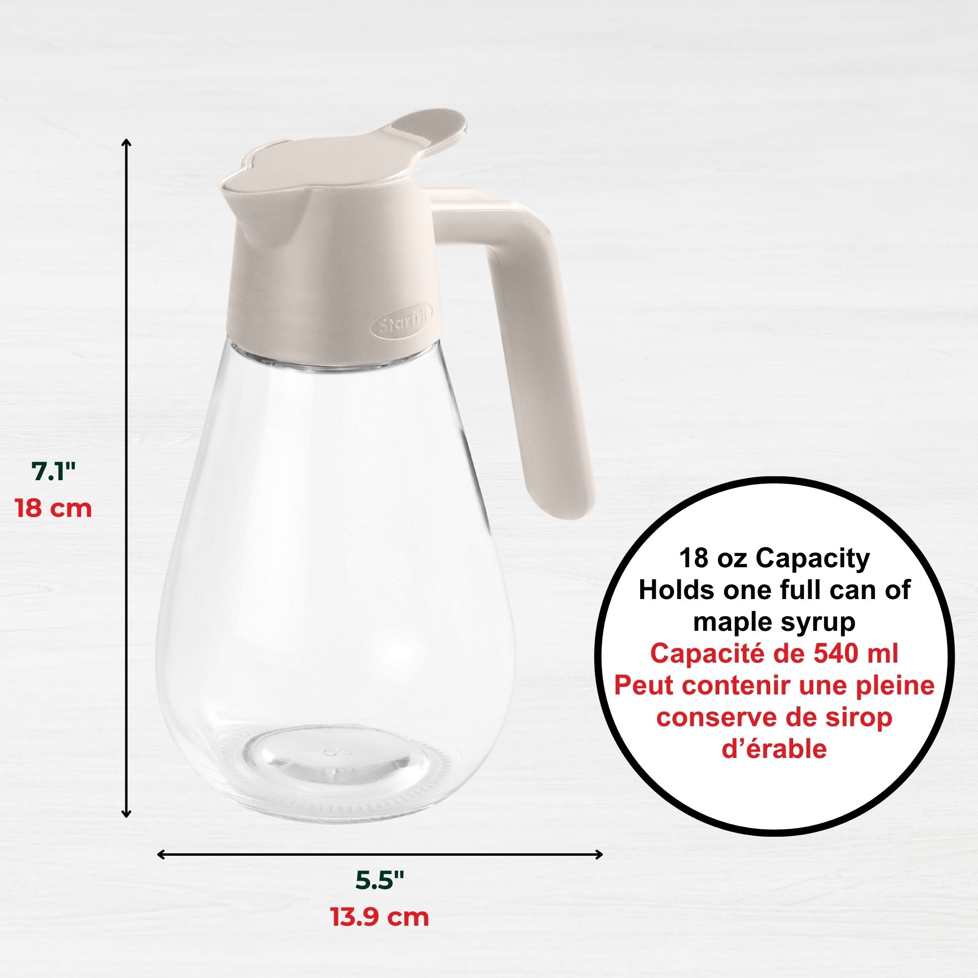 Carafe anti-goutte 600 ml / 20 oz
