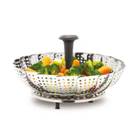 Gourmet STEEL - Stainless Steel Vegetable Steamer