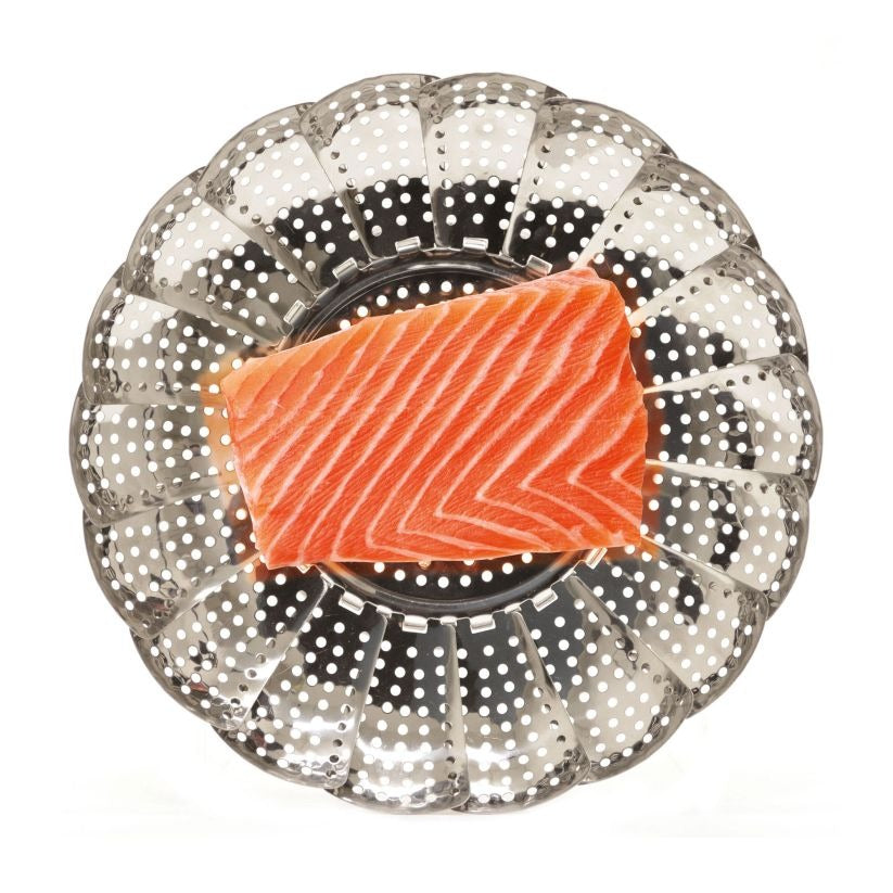 Gourmet STEEL - Stainless Steel Vegetable Steamer
