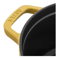 Citron Cast Iron Round Cocotte - 24cm / 3.7L