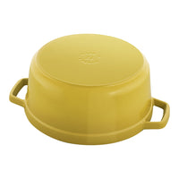 Citron Cast Iron Round Cocotte - 24cm / 3.7L