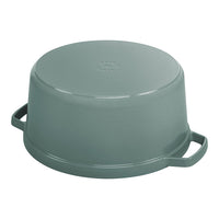 Eucalyptus Cast Iron Round Cocotte - 24cm / 3.7L