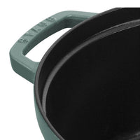 Eucalyptus Cast Iron Round Cocotte - 24cm / 3.7L