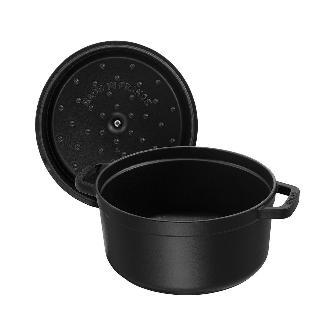 Black Cast Iron Round Cocotte - 28cm / 6.7L – Urban Palate