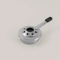 Lugano Matte Black Cast Iron Cheese Fondue Set