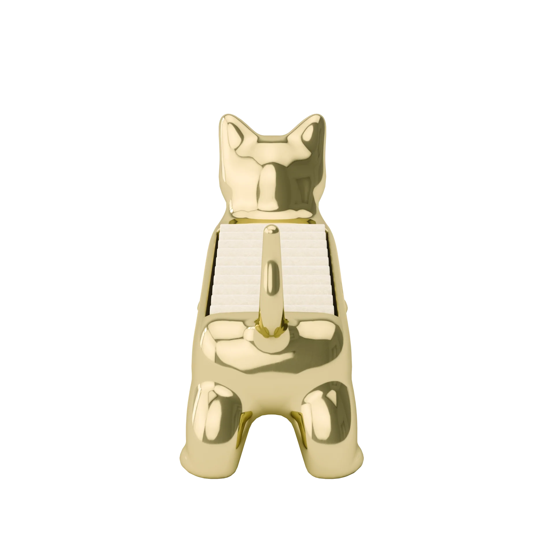 Ali Cat Ring Holder - Brass