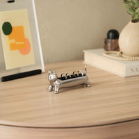 Ali Cat Ring Holder - Chrome