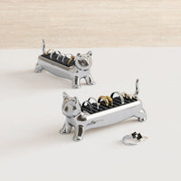 Ali Cat Ring Holder - Chrome