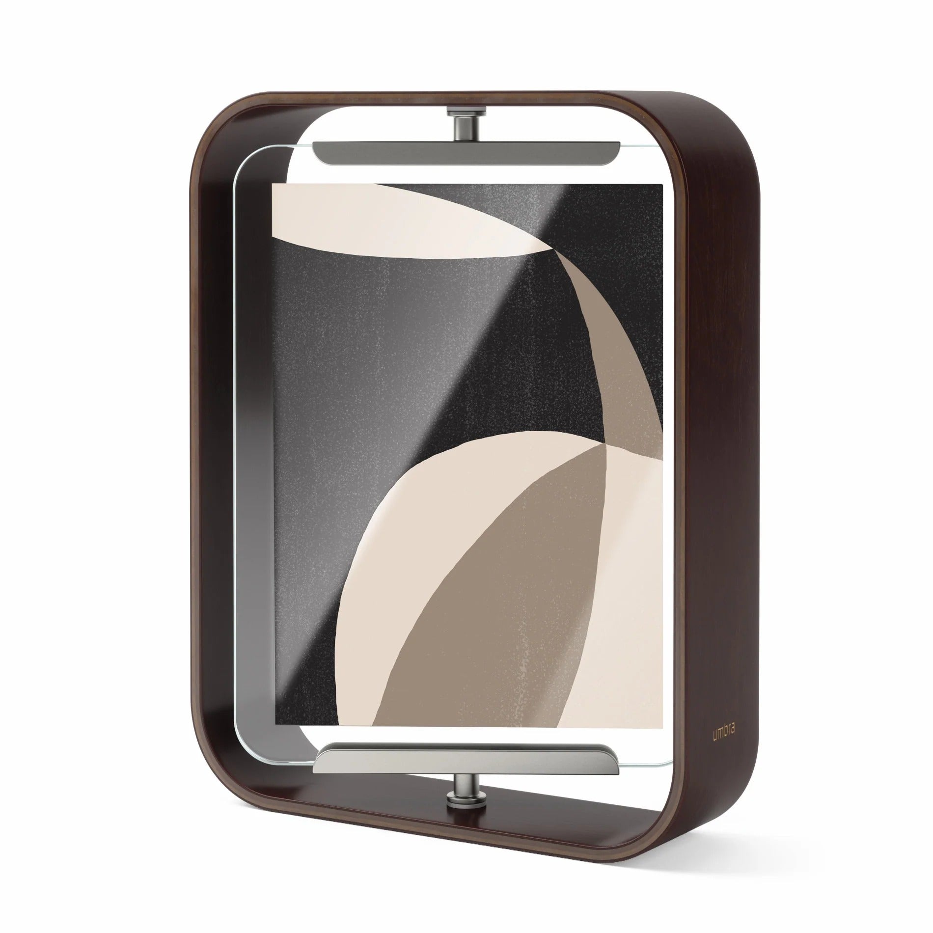 Marco de fotos Bellwood de 4 x 6 pulgadas - Nogal envejecido