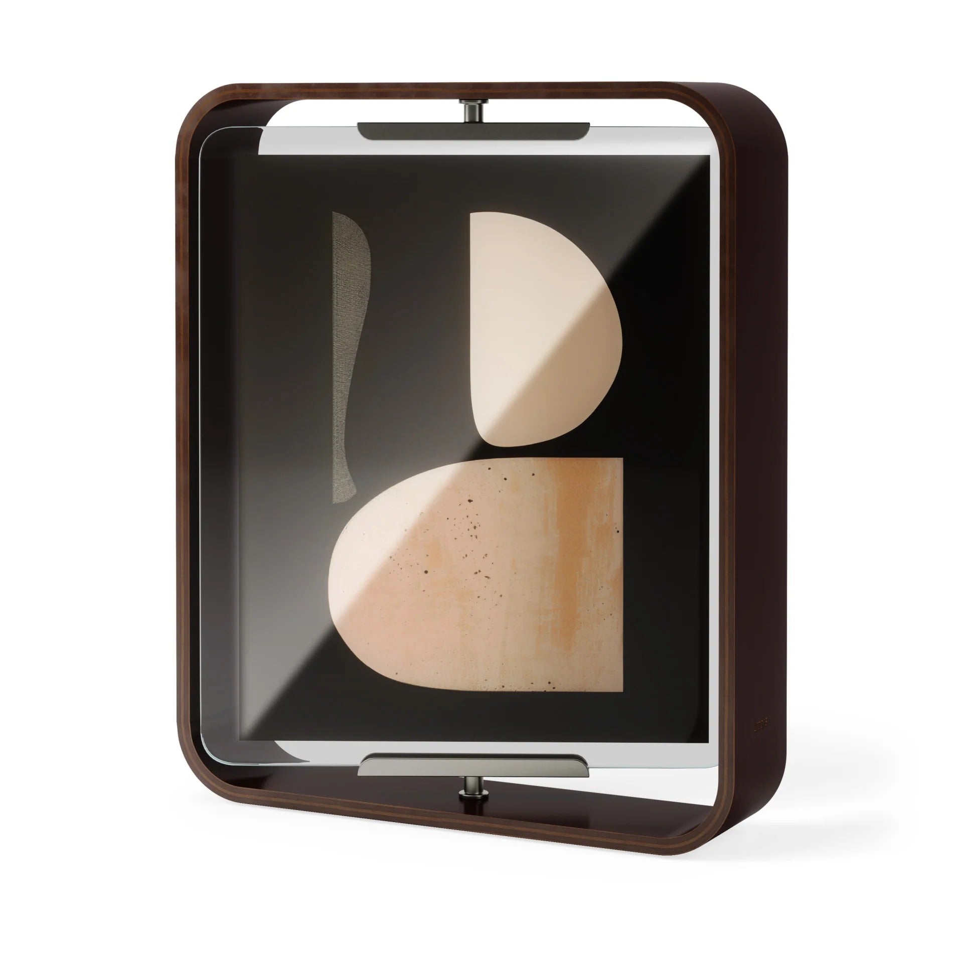 Marco de fotos Bellwood de 4 x 6 pulgadas - Nogal envejecido