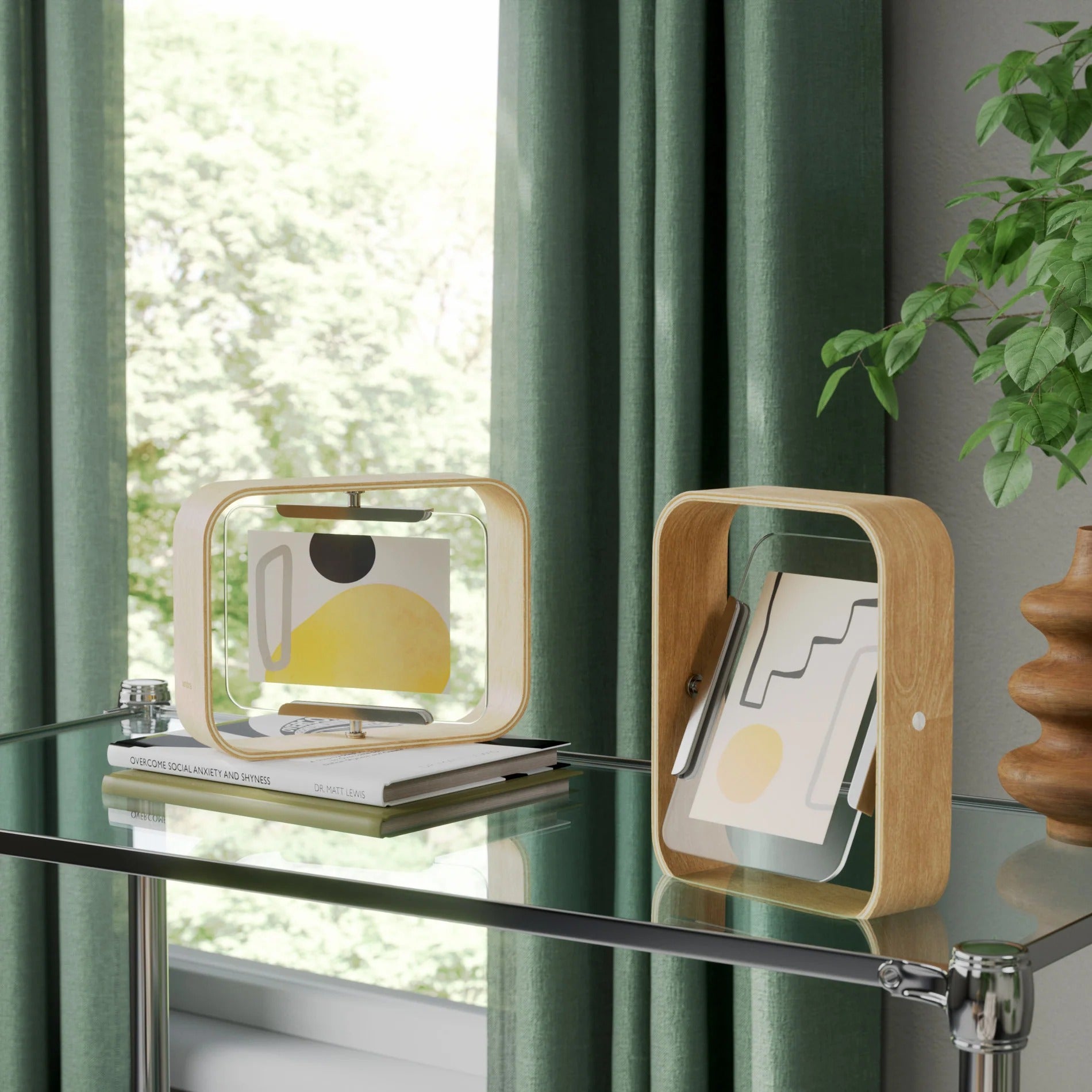 Marco de fotos Bellwood 4x6 - Natural