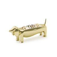 Dachsie Ring Holder - Brass