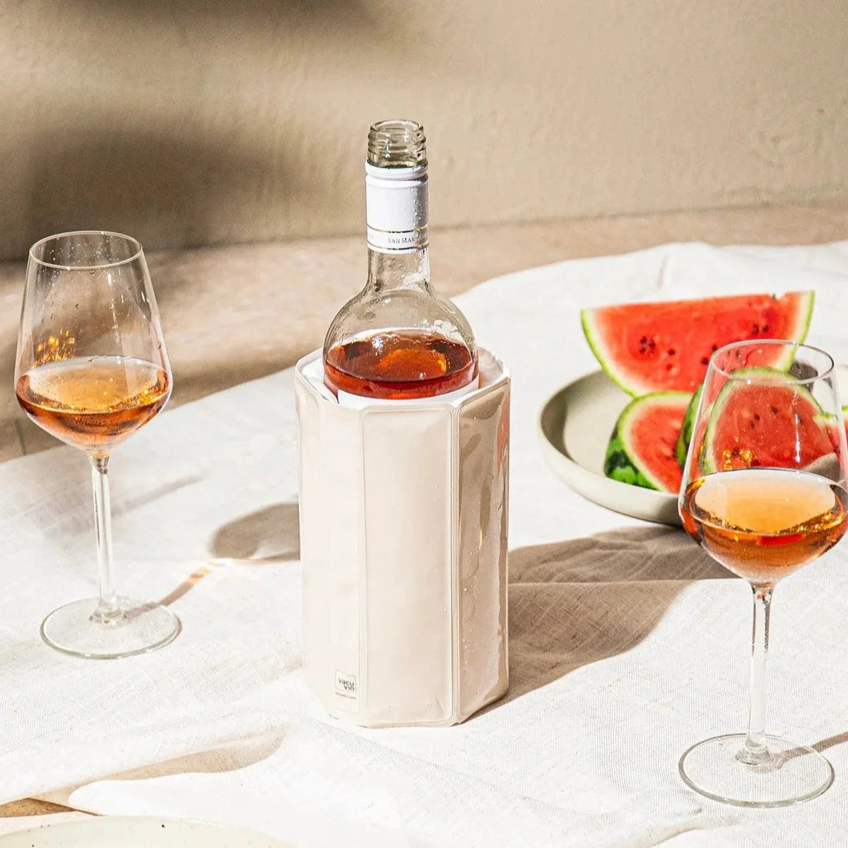 Wine Cooler Sleeve - Sand