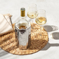 Wine Cooler Sleeve - Silver