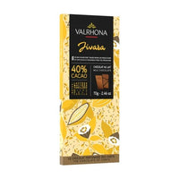 Barra de chocolate con leche Valrhona Jivara 40% 70 g