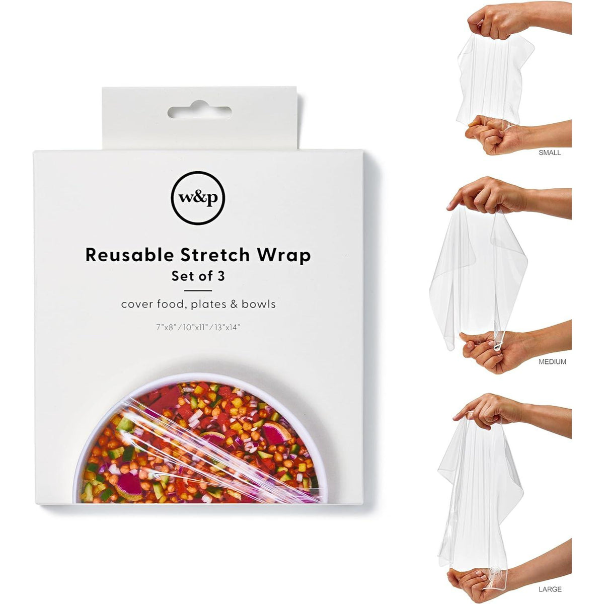 Reusable Stretch Wrap - Set of 3