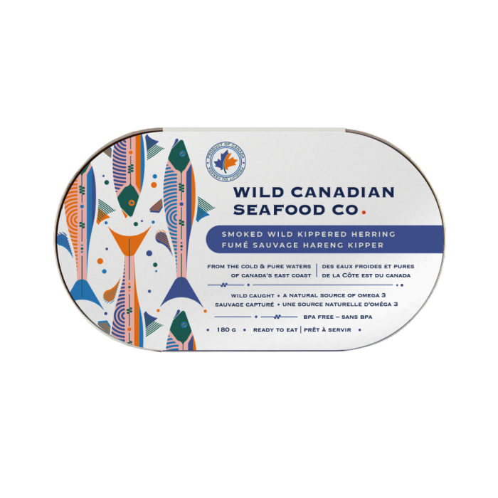 Smoked Wild Kippered Herring 180g