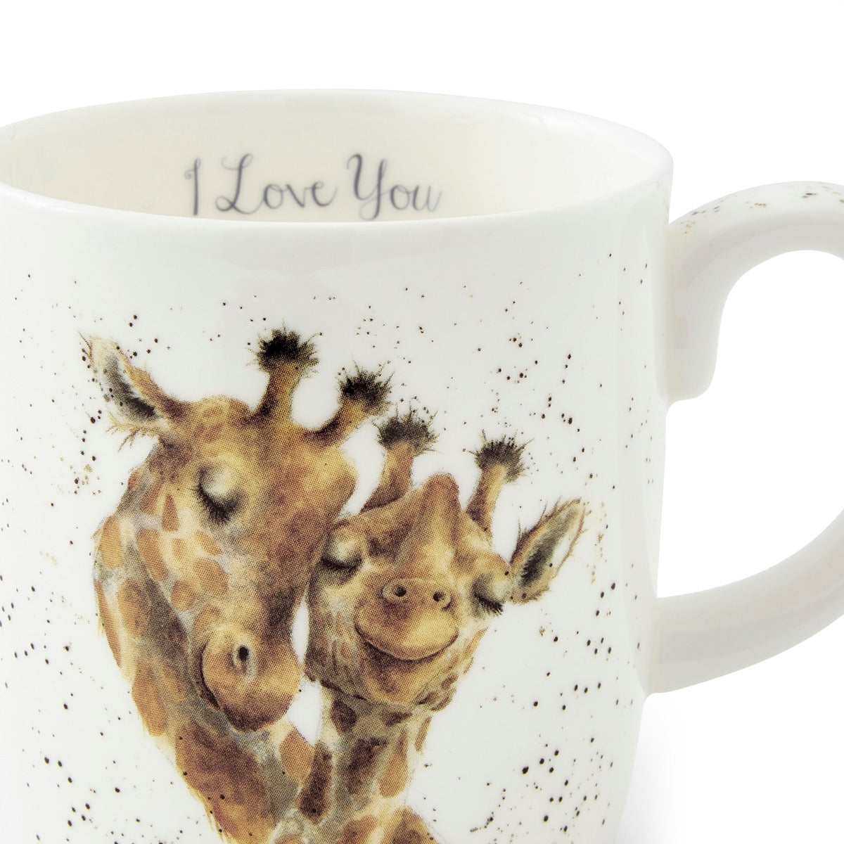 Wrendale Designs "I Love You" Giraffe Mug 14oz