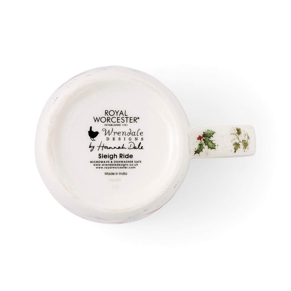 Wrendale Designs Sleigh Ride Mug