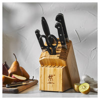Pro 7-Piece Knife Set with Bamboo Block