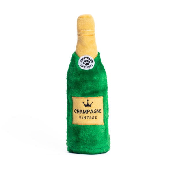 Jouet en peluche pour chien Happy Hour Crusherz Champagne