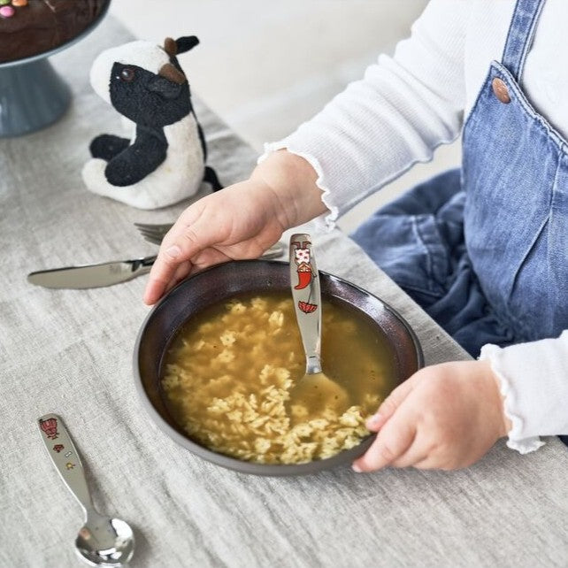 Juego de cubiertos para niños de 4 piezas Emilie