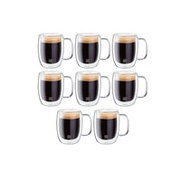 Juego de tazas de café expreso Sorrento Plus de 8 piezas