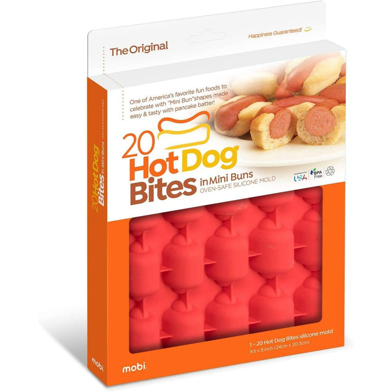 20 Hot Dog Bites Silicone Baking Mold