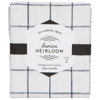 Heirloom Vintage Wash Dish Towels (Set of 2)