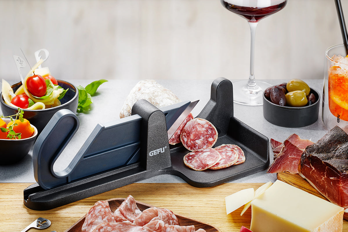 Sausage slicer TRANCHÉ – Tableware gift Montreal Villeray Urban Palate