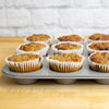 BakeMaster NonStick 12 Cup Muffin Pan