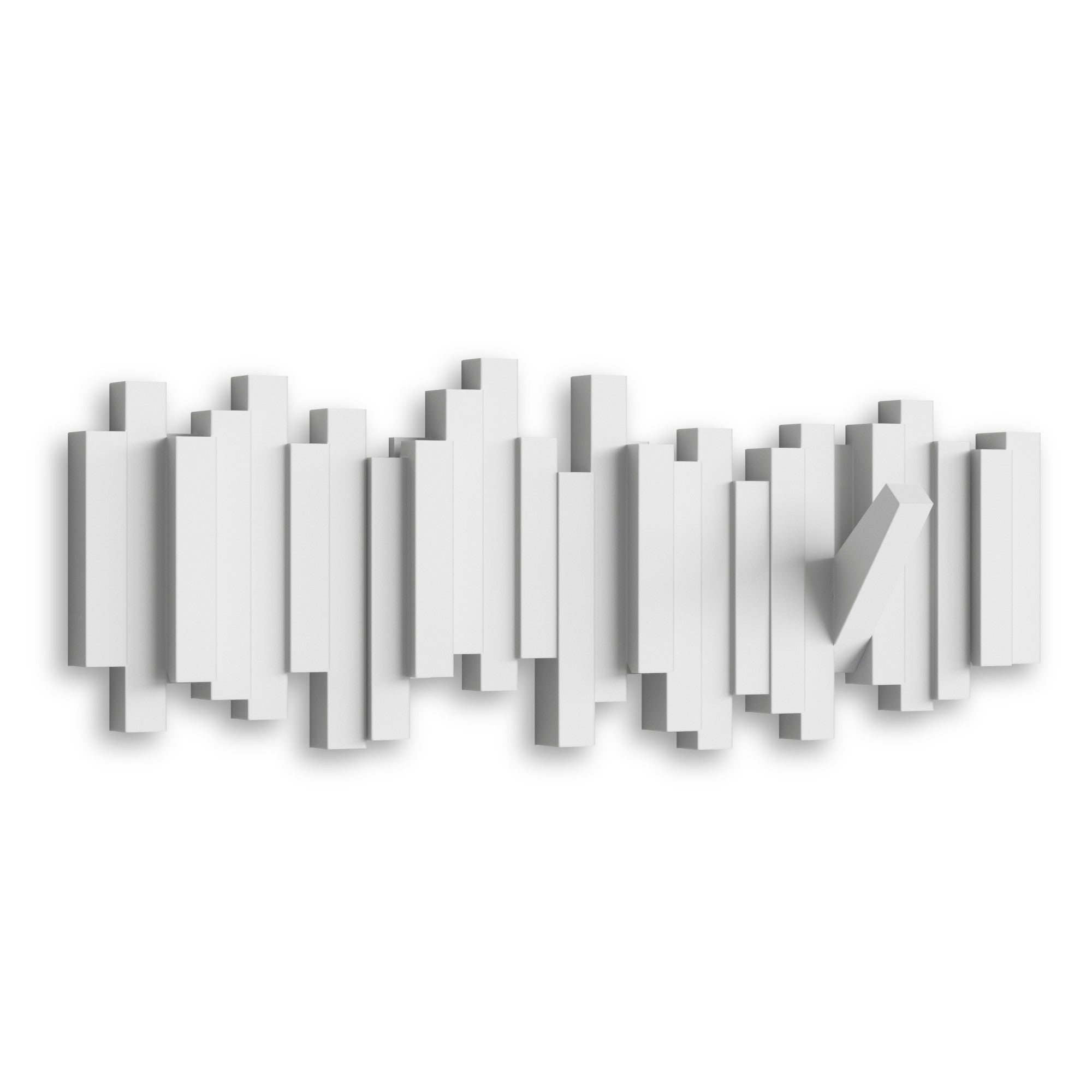 Sticks Wall Hooks White – Home Décor Montreal – Papille Urbaine