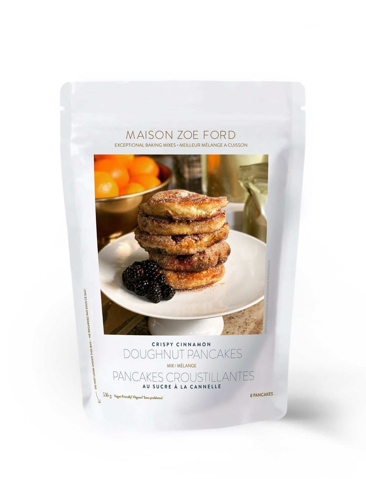 Zoe Ford The Very Best Crispy Pancake Mix! With Cinnamon Sugar