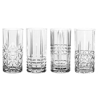 Set of 4 Highland Long Drink Glasses
