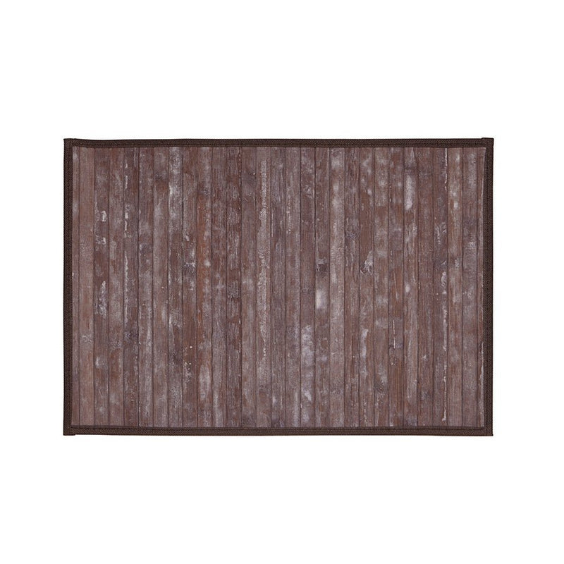 Weathered Bamboo Placemat Brown
